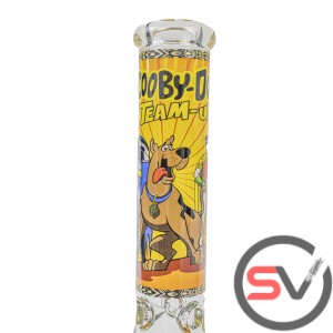 SCOOBY DOO BATMAN ROBIN GLASS BEAKER With ICE CATCHER 14inch